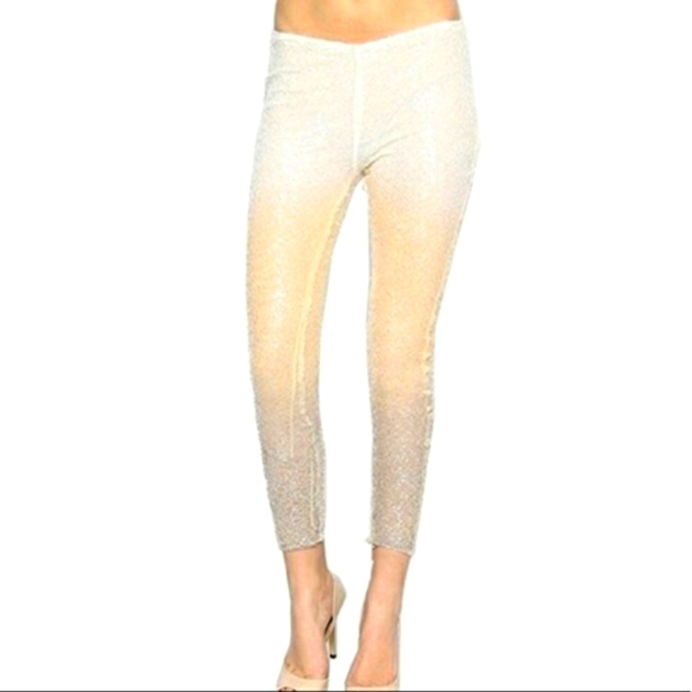 Nwt Young fabulous and broke ombre sequin legging